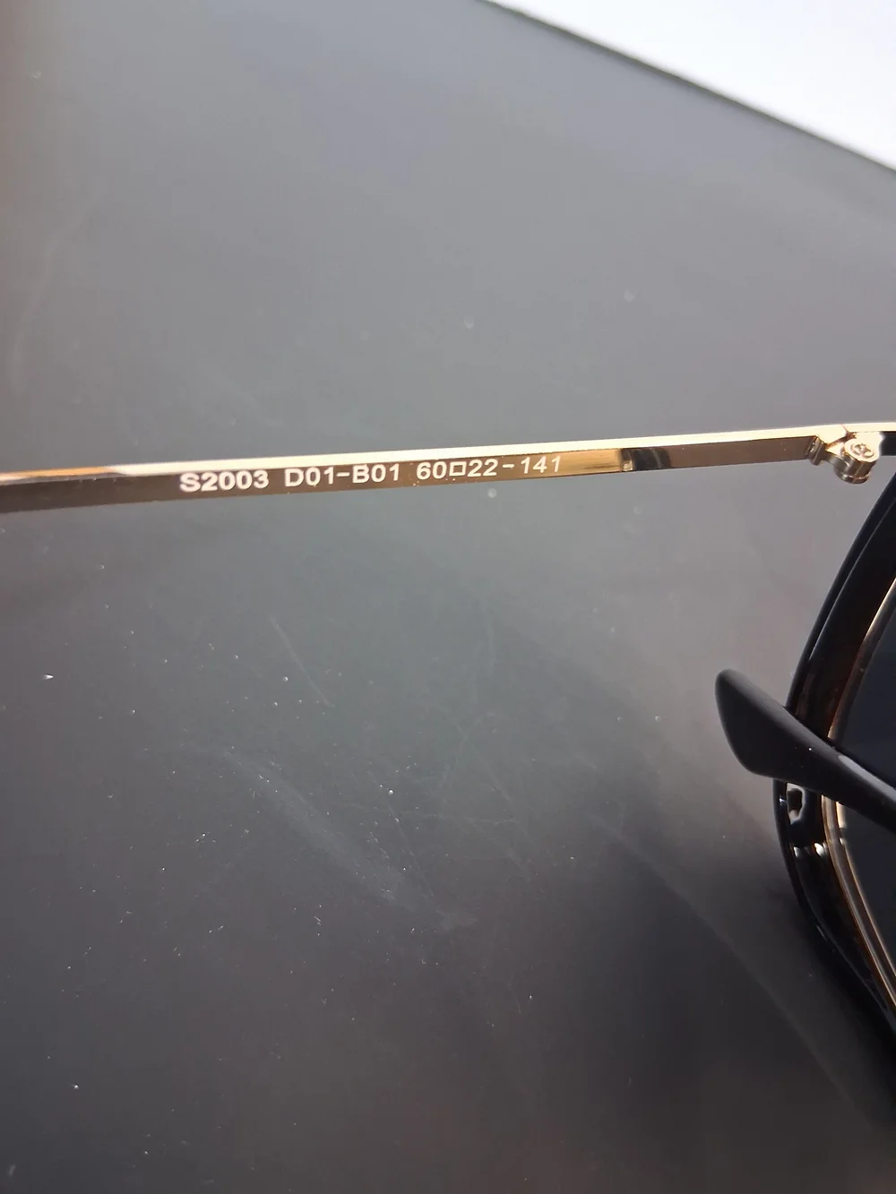 Classic Black Round Women's Sunglasses